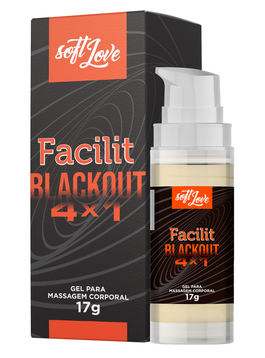 Facilit Blackout Gel Lubrificante Anal Dessensibilizante 17g