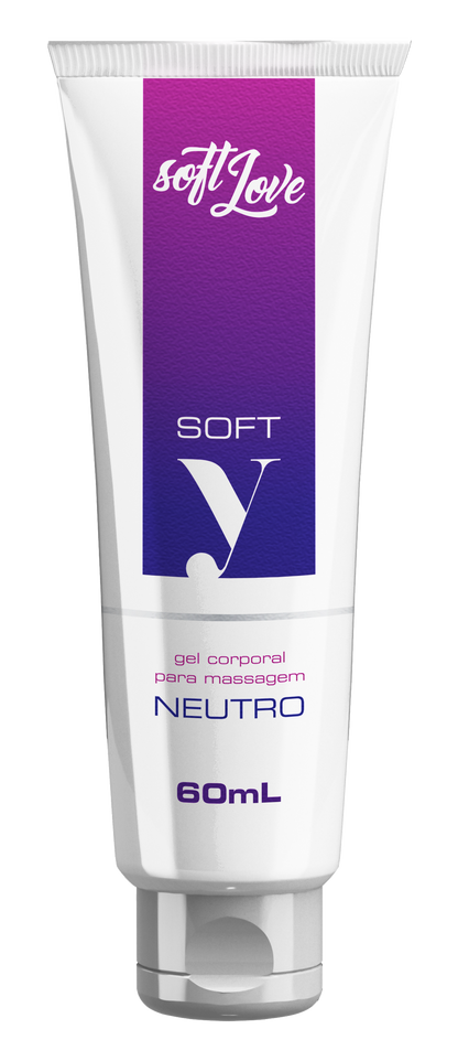 Soft-Y Neutro Gel 60ml - Lubrificante Neutro para Todas as Ocasiões