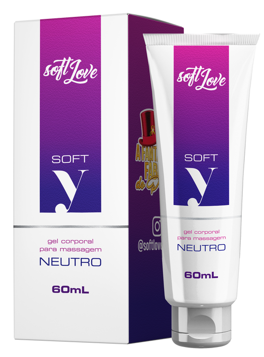 Soft-Y Neutro Gel 60ml - Lubrificante Neutro para Todas as Ocasiões