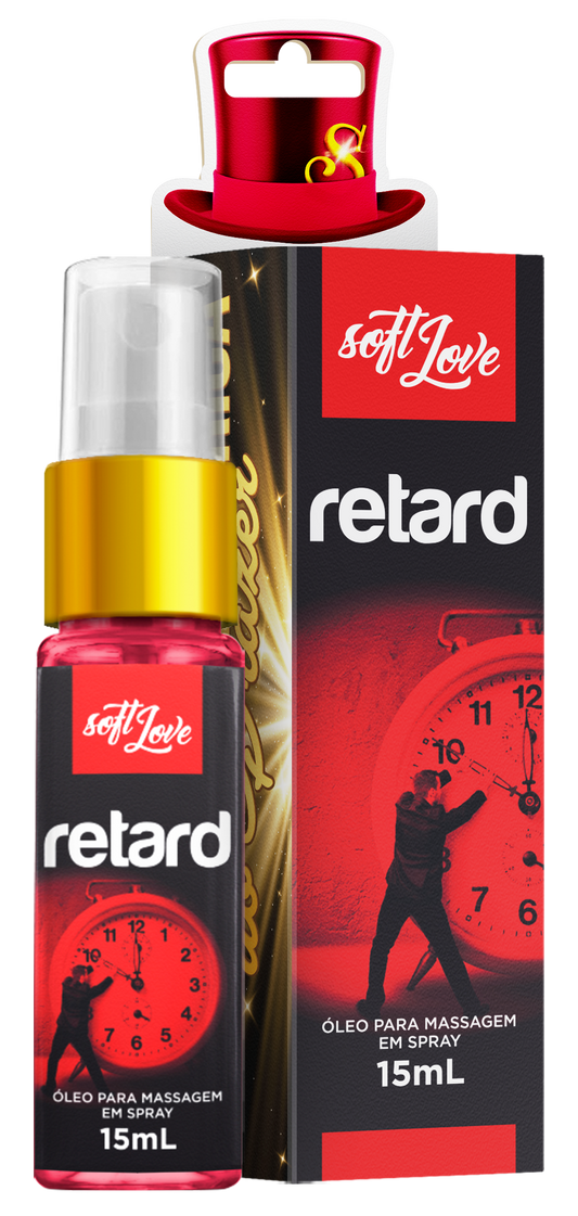 Retard Gel Spray 15ml para Prolongamento e Controle da Ejaculação