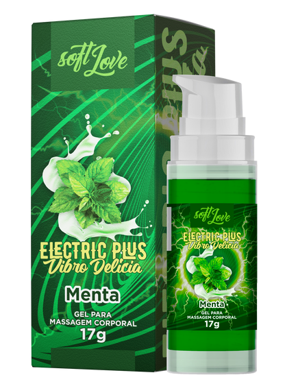 Vibro Delícia Menta Gel 17g - Lubrificante e Estimulante com Sabor Refrescante