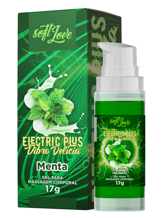 Vibro Delícia Menta Gel 17g - Lubrificante e Estimulante com Sabor Refrescante