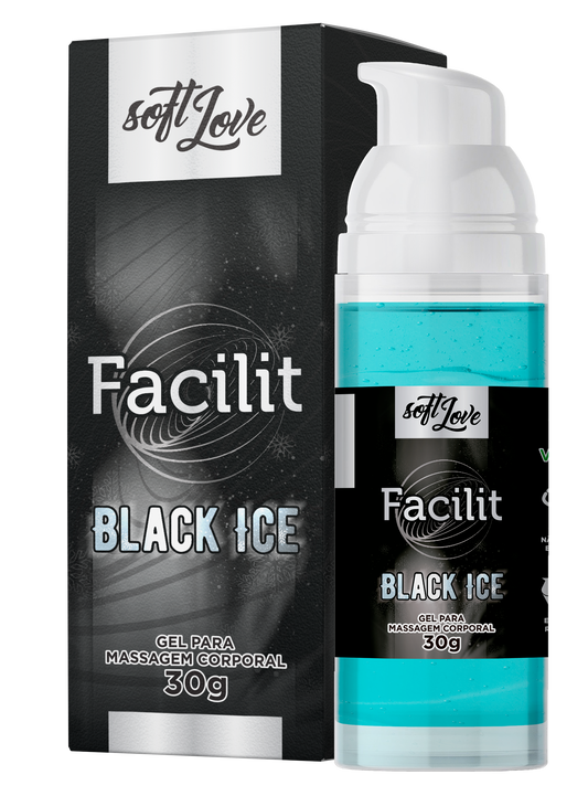 Facilit Black Ice Gel Lubrificante Intenso 30g