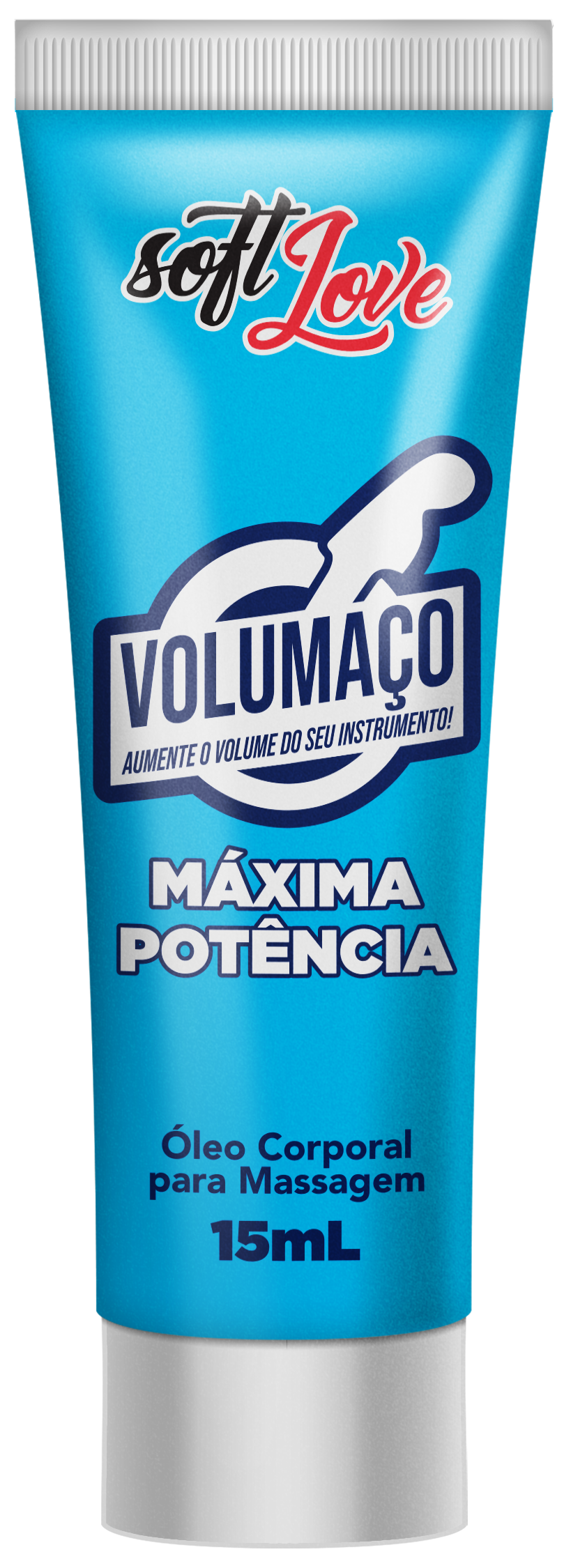 Volumaço Máxima Potência Gel 15ml - Excitante Masculino para Aumento de Ereção e Desempenho Sexual