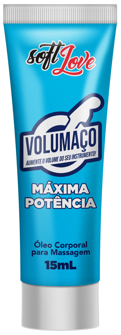 Volumaço Máxima Potência Gel 15ml - Excitante Masculino para Aumento de Ereção e Desempenho Sexual