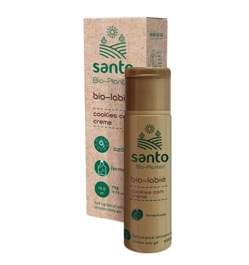 Bio-Labié Gel Corporal Unissex Beijável 15g - Bio-Planted Santo