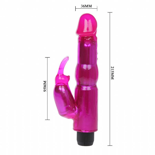 Vibrador Naughty Bunny Duplo Motor