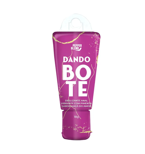 Gel Deslizante Anal Vibrante Dando o Bote 18g - Pepper Blend