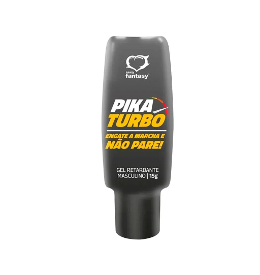 Gel Retardante Masculino Pika Turbo 15g - Sexy Fantasy