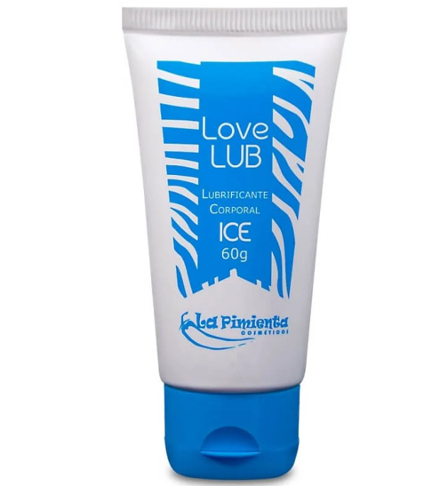 Lubrificante Corporal Love Lub Ice 60g - La Pimienta