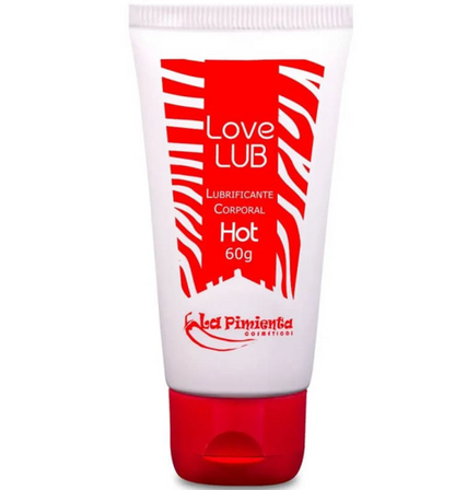 Lubrificante Corporal Love Lub Hot 60g - La Pimienta