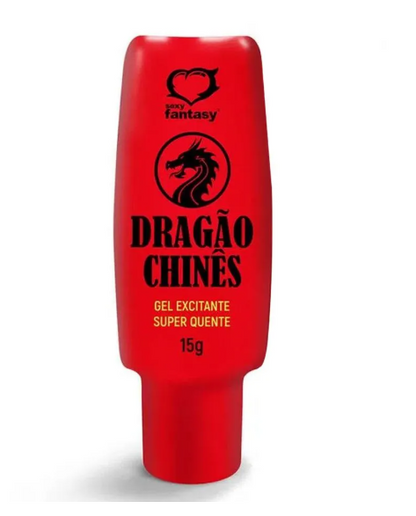 Gel Excitante Super Quente Dragão Chinês 15g Sexy Fantasy