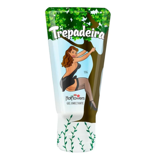 Gel Excitante Feminino Trepadeira 15g Linha Brasileirinhos Hot Flowers