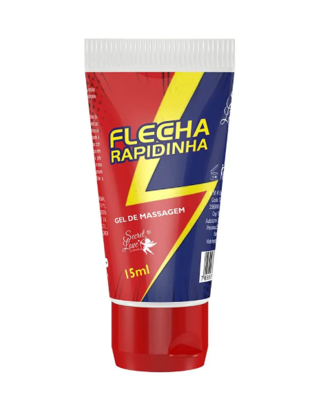 Gel Lubrificante Íntimo Flecha Rapidinha Refrescante Aroma de Melancia 15ml - Secret Love