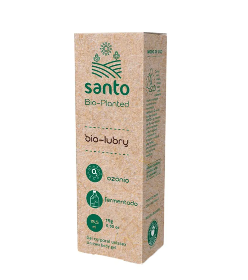 Gel Lubrificante Íntimo Bio-Lubry 15g - Linha Bio-Planted Santo