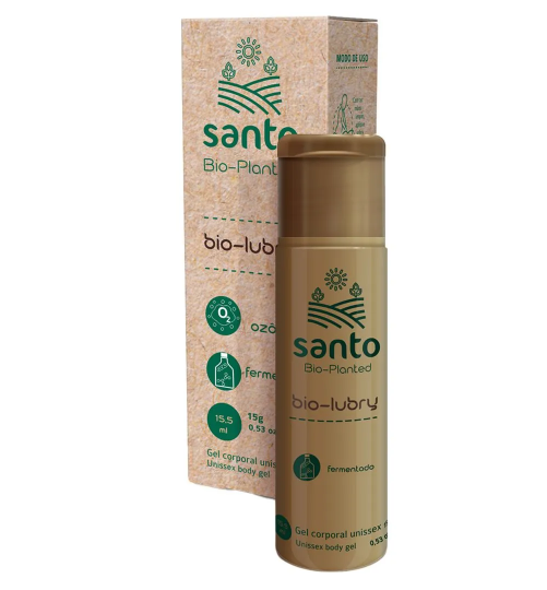 Gel Lubrificante Íntimo Bio-Lubry 15g - Linha Bio-Planted Santo