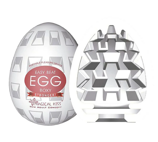 Masturbador Masculino Egg Magical Kiss Boxy - Sexy Import