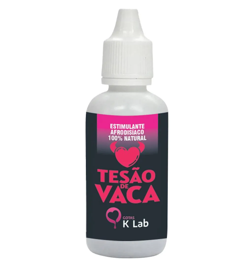 Estimulante Afrodisíaco Natural Tesão de Vaca 20ml - K-Lab