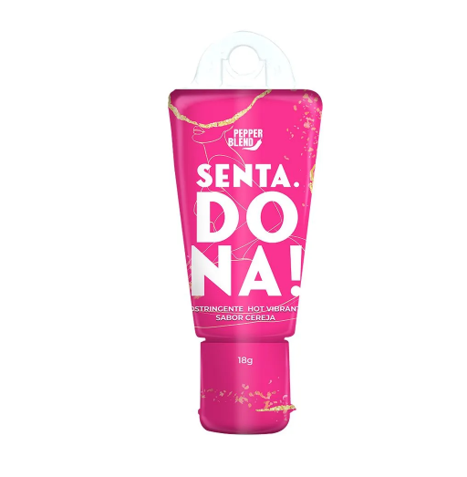 Gel Adstringente Vibrante Quente Senta Dona 18g - Pepper Blend