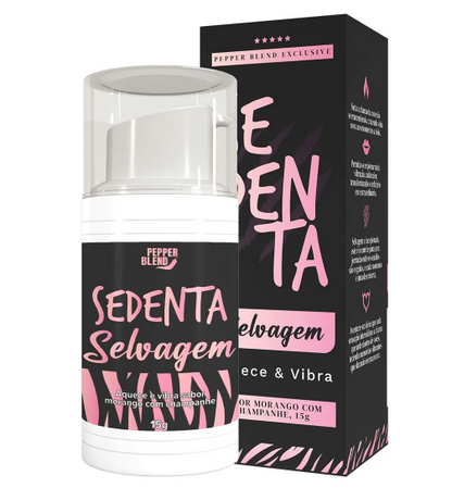 Gel Comestível Sedenta Selvagem 15g Pepper Blend