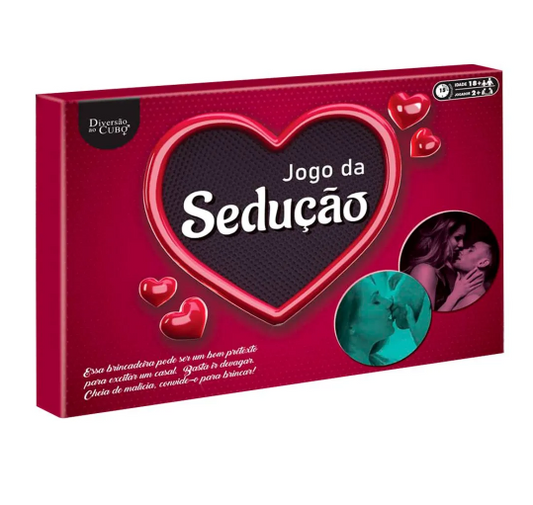 Jogo Tabuleiro Sedução com Dados - Diversão ao Cubo para Preliminares Sensuais