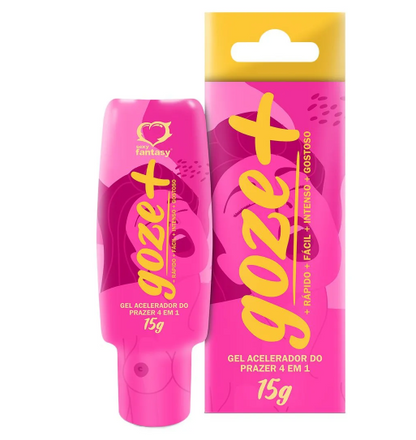 Goze + Acelerador do Prazer 4 em 1 15g Sexy Fantasy