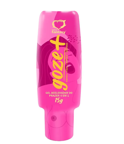 Goze + Acelerador do Prazer 4 em 1 15g Sexy Fantasy