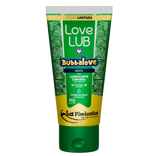 Love Lub Bubbalove Lubrificante Corporal Beijável 60g - La Pimienta