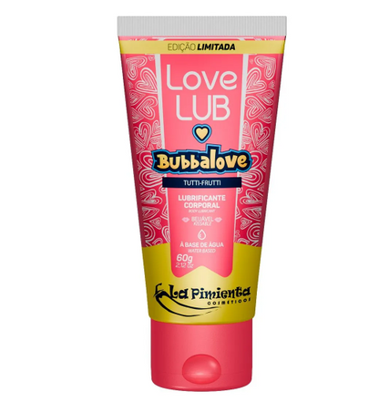 Love Lub Bubbalove Lubrificante Corporal Beijável 60g - La Pimienta