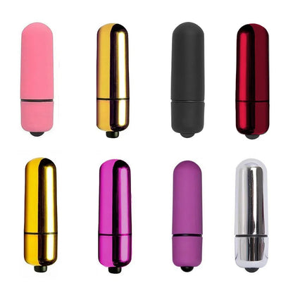 Mini Vibrador Estimulador Clitoriano Power Bullet com 10 Vibrações Sexy Import