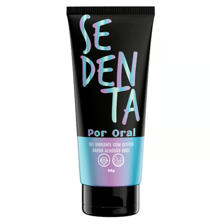 Gel Comestível com Glitter Sedenta Por Oral 50g - Pepper Blend