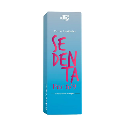 Sedenta Por 69 Kit Gela, Vibra e Esquenta 7g - Pepper Blend